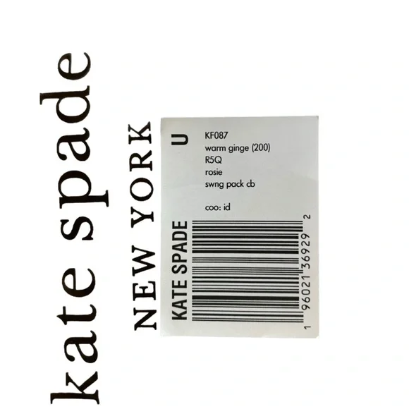 Kate Spade Rosie North South Swingpack pebbled leather w/Matching Pouch - Picture 8 of 10